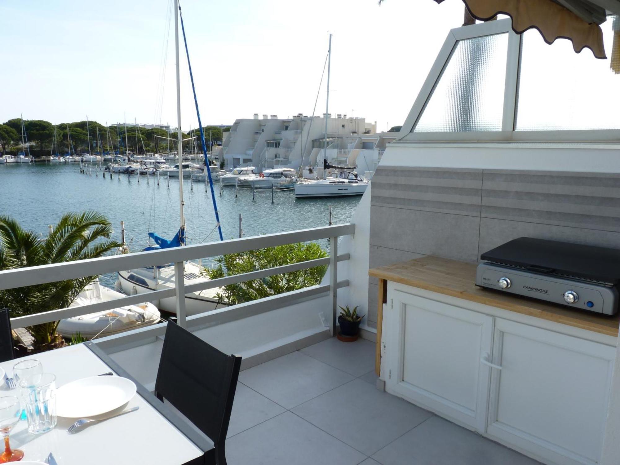 Sol-Y-Days Darse, Superbe Appartement De Type Marina Avec Belle Terrasse Vue Port De Plaisance เลอ โกร-ดู-รัว ภายนอก รูปภาพ